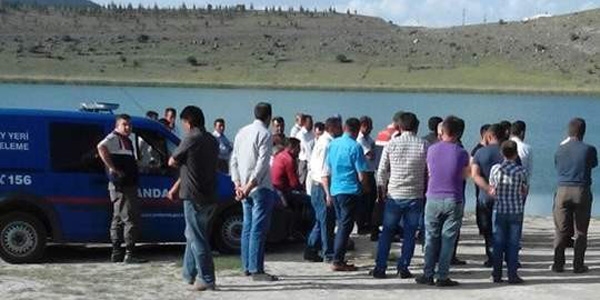 Asker'den gelen genç girdiği gölde boğuldu
