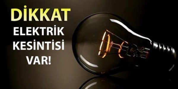 İstanbul'da 3 gün elektrik kesintisi
