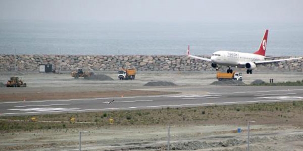 Ordu-Giresun Havalimanı'nda çalışmalar devam ediyor