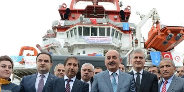 İlk yerli 'Acil Durum Müdahale Gemisi' hizmete başladı