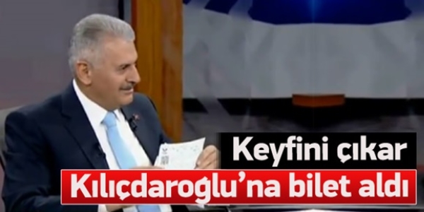 Binali Yıldırım: Kılıçdaroğlu'na hızlı tren bileti aldım