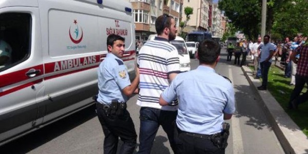 Silahlı kavga: 2 polis yaralı, 5 gözaltı