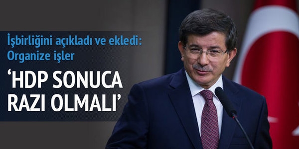 HDP barajı geçemezse seçim sonuçlarına razı olmalıdır