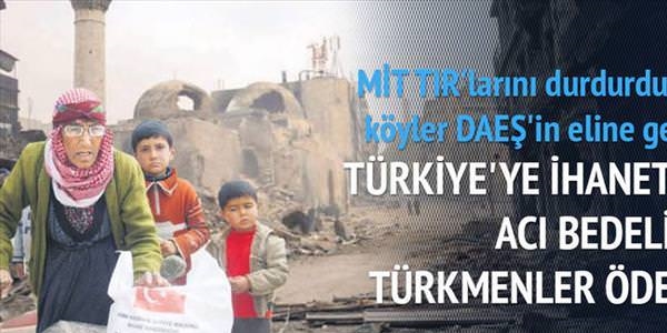 Tırlar durdurulunca, İŞİD köyleri ele geçirdi