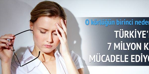 50 yaş altı körlüğün birinci nedeni diyabetik retinopati