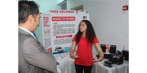 Lise öğrencisinden ambulans geç kalmasın projesi