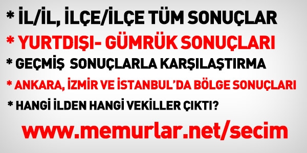 2015 seçim sonuçları sayfası