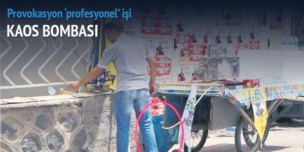 O bomba profesyonel bir kaos planı!