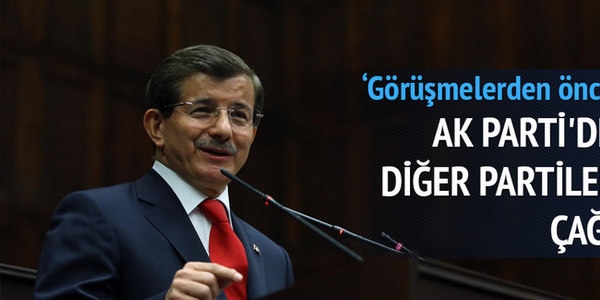Görüşmelere Ak Parti 'önyargısız' oturacak