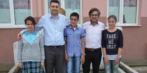 Köy okulu TEOG'da ilçe birincisi oldu