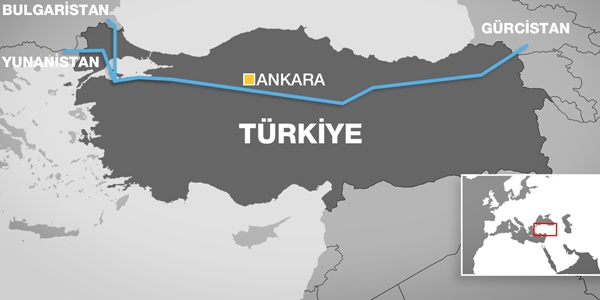 TANAP'ta ilk boru ağustosta bağlanacak