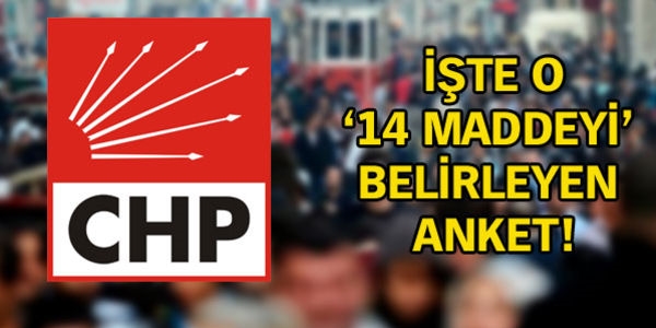 CHP'nin anketinden 'AK Parti-MHP koalisyonu' çıktı