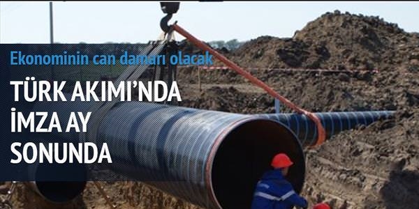 Türk Akımı'nda imza ay sonunda