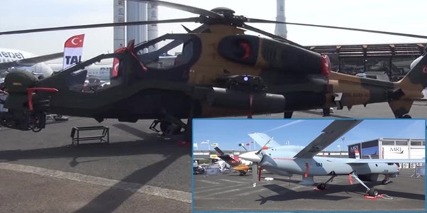 ATAK ve ANKA, Paris Havacılık Fuarı'nda