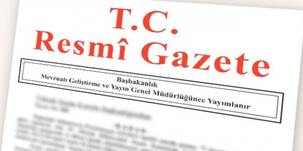 Seimin kesin sonular, Resmi Gazete'de