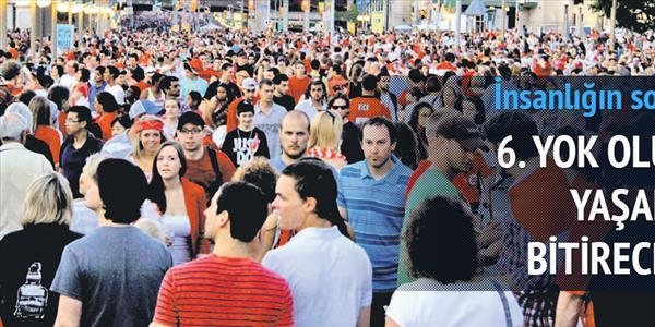'Altıncı yok oluş' insanlığı vuracak