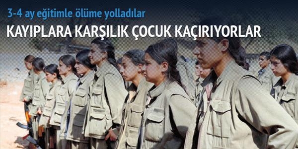 PKK kayıplara karşılık çocuk kaçırıyor