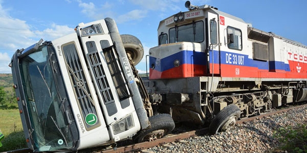 Karabük'te tren kazası: 1 ölü