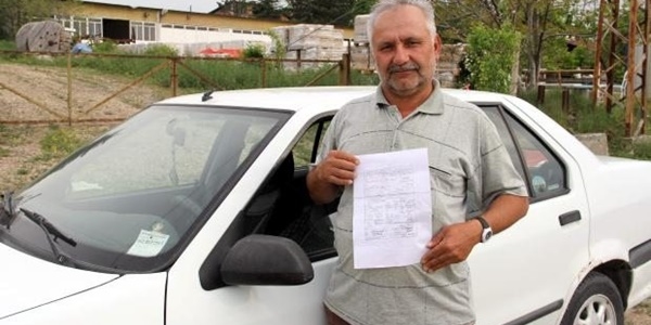 Hız cezası acil yolunda olduğu için iptal edildi