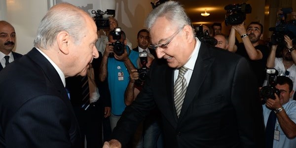 Baykal-Bahçeli görüşmesi sona erdi