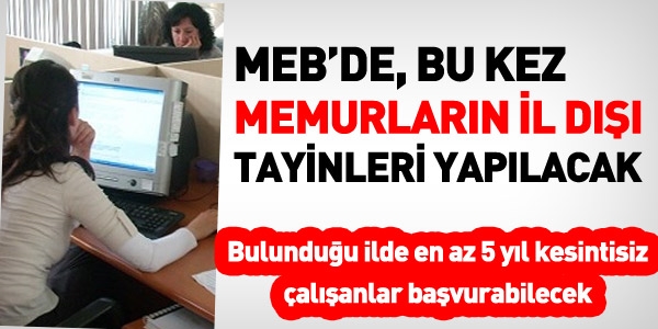 MEB memurlar iin tayin klavuzu yaymland