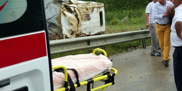 Uşak'ta trafik kazası: 2 ölü, 7 yaralı