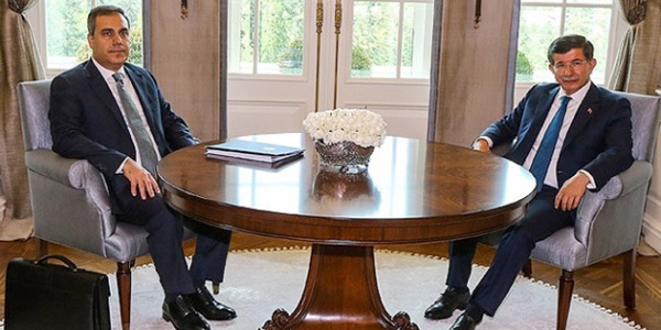 Başbakan Davutoğlu, MİT Müsteşarı Fidan ile görüştü