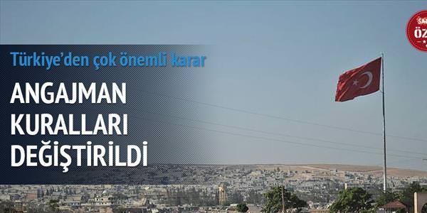 Türkiye, DAEŞ'e angajman uygulayacak