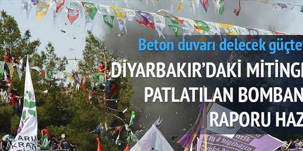Diyarbakır'daki bomba TNT'si obüs mermisinden