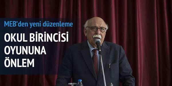 'Okul birincisi' oyununa nlem