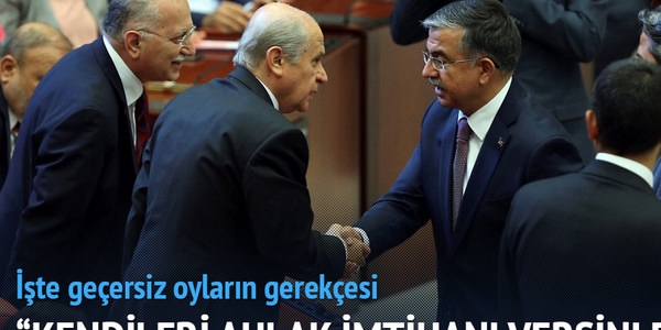 MHP'nin geersiz oylarna 3 gereke