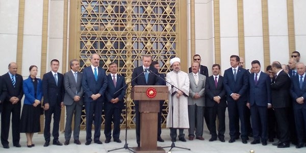 Beştepe Millet camii açıldı