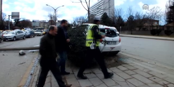 Ankara'da trafik kazası: 2 ölü
