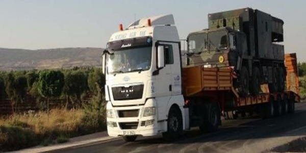 Füze bataryası suriye sınırına konuşlandırıldı