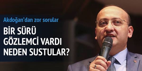 'Heyetler tulum kan kylere niye gitmedi?'