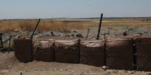 Kilis sınır hattında mevzi oluşturuldu