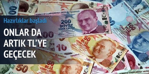 Suriyeli muhalifler TL'ye geçti