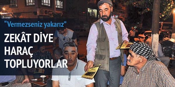 HDP zekat diye haraç topluyor