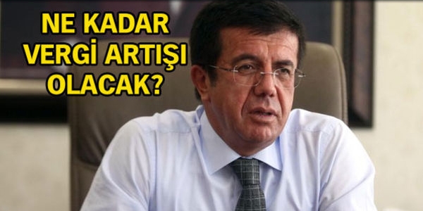 'Cep'te ne kadar vergi artışı olacak?