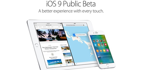 iOS 9 Beta herkese ald