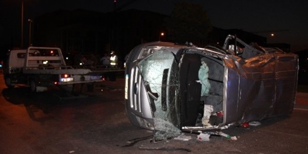 Trafik kazası: 5 ağır yaralı