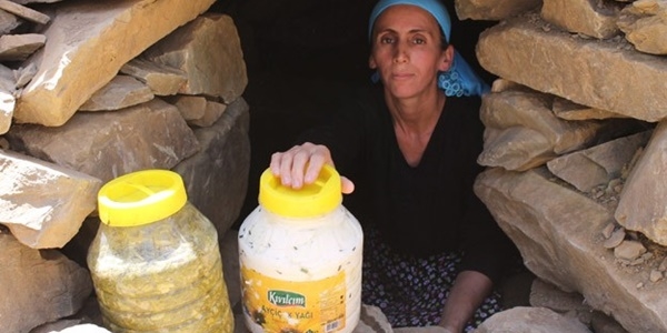 Mağaraları doğal buzdolabı olarak kullanıyorlar