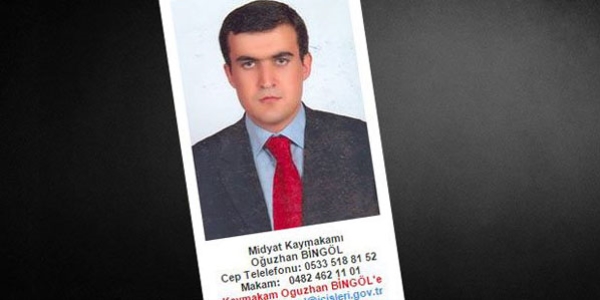 Midyat Kaymakamı telefon numarasını paylaştı