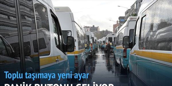 Özgecan cinayeti sonrası toplu taşımaya panik butonu