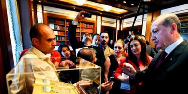 Erdoğan'ın huzur bulduğu oda