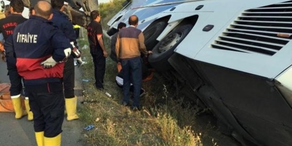 Geçen yıl 7 bin otobüs kazaya karıştı