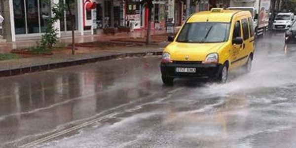 Gaziantep'te sağanak yağış