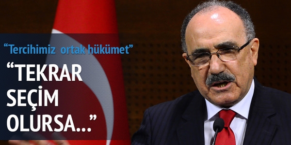 Atalay: Tercihimiz ortak hükümet kurmak