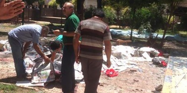 Görgü tanığı patlamayı anlattı