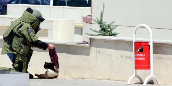 Polis, kalp hastalarını uyardıktan sonra fünyeyi patlattı